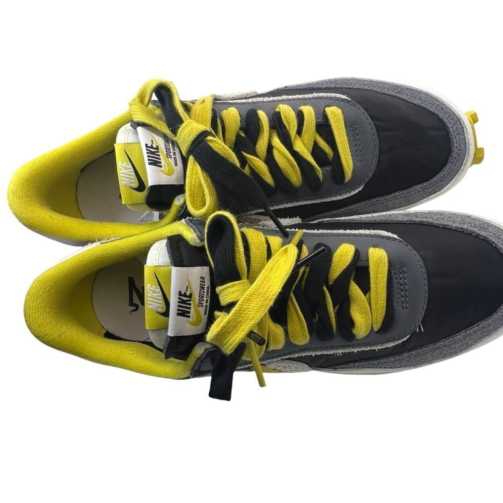 Nike sz 8 EU 41 LD Waffle Sacai x Undercover Black Bright Citron DJ4877 001 - Picture 15 of 16